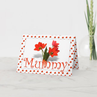 Viele Tulips für Mama am Sonntag der Mutter Karte