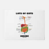 Viele Typen im Digestivsystem-Spaß Fußmatte (Vorderseite)