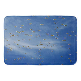 Viele Vögel Badematte