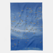 Viele Vögel Geschirrtuch (Vertikal)