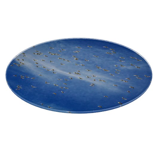 Viele Vögel Schneidebrett (Ecke)