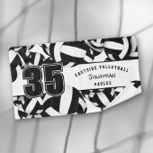 Viele Volleyball-Sportmannschaften nennen Schwarz- Handtuch