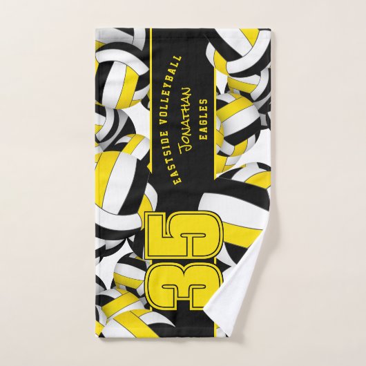 Viele Volleyballs Mannschaftsnamen Geschenke schwa Handtuch (Handtuch)