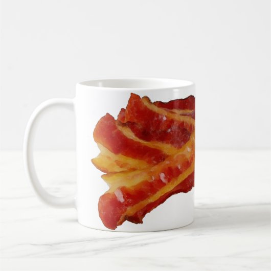 Viele von Bacon Kaffeetasse (Links)