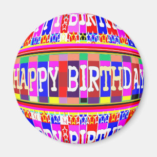 VIELE Weisen, alles Gute zum Geburtstag zu sagen: Magnet