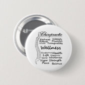 Viele Weisen, "Chiropraktik-" Button (Vorne & Hinten)