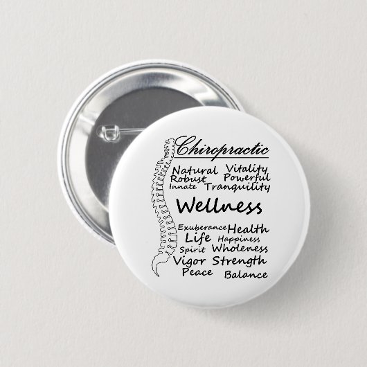 Viele Weisen, "Chiropraktik-" Button (Vorne & Hinten)