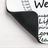 Viele Weisen, "Chiropraktik-" Mousepad (Ecke)
