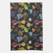 Viele weitere Pilze Geschirrtuch (Vertikal)