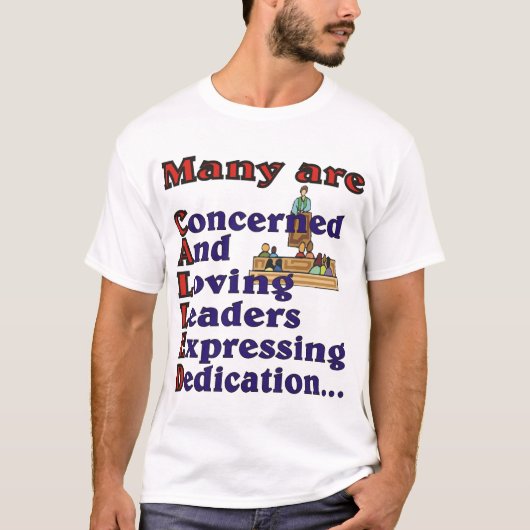 Viele werden genannt - wenige werden gewählt T-Shirt (Vorderseite)