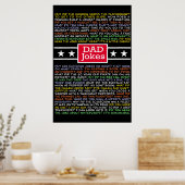 Viele Witze von Vater Poster (Küche)