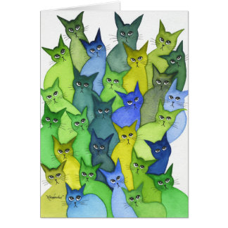 Viele wunderlichen Katzen Oregons