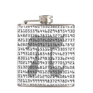 Viele Ziffern der mathematischen Konstanten der Pi Flachmann