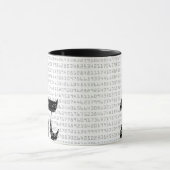 Viele Ziffern der mathematischen Konstanten der Pi Tasse (Zentrum)