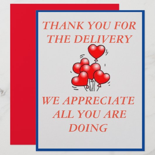 VIELEN DANK (Vorne/Hinten)