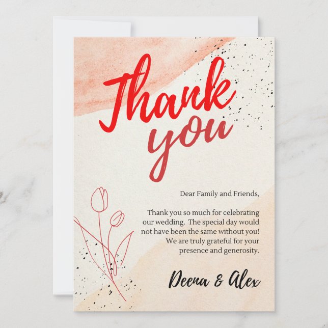 Vielen Dank (Vorderseite)