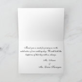 Vielen Dank 2 Dankeskarte (Innenseite)