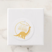 Vielen Dank 50. Geburtstag Gold Dinosaurier Geschenkanhänger (Mit Box)