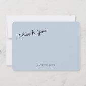 Vielen Dank, Abschluss Foto Einladung (Rückseite)