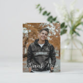 Vielen Dank Abschluss Postcard Postkarte (Stehend Vorderseite)