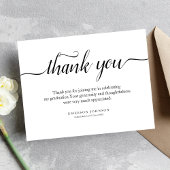 Vielen Dank, Abschluss Vielen Dank. Dankeskarte