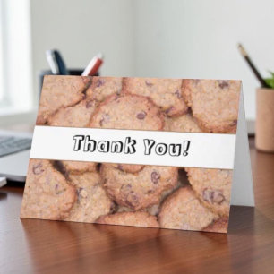 Vielen Dank Administration Cookies Card Feiertagskarte
