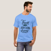 Vielen Dank an all Freunde T-Shirt (Vorne ganz)