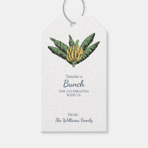 Vielen Dank an Bunch Navy Blue Banana Vielen Dank Geschenkanhänger