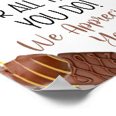 Vielen Dank an Choco-Lot für alles, was Sie schätz Poster (Ecke)