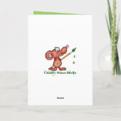 Vielen Dank an Co-Worker Custom Flower Garden Flor Dankeskarte (Rückseite)