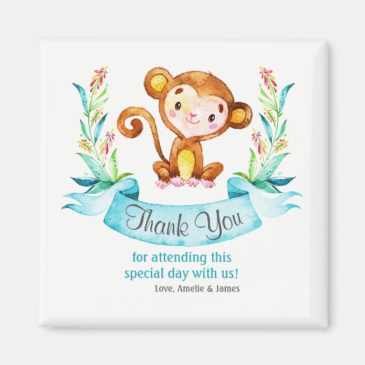 Vielen Dank an den Affenjunge Magnet (Vorne)