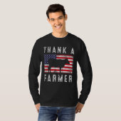 Vielen Dank an den Bauer Patriotic Daisy Cow Ameri T-Shirt (Vorne ganz)