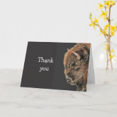 Vielen Dank an den besten Freund No Bull Buffalo C Karte (Gelbe Blume)