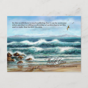 Vielen Dank an den Betreuer, den Tag der Ärzte ode Postkarte