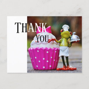 Vielen Dank an den Catering-Service Postkarte