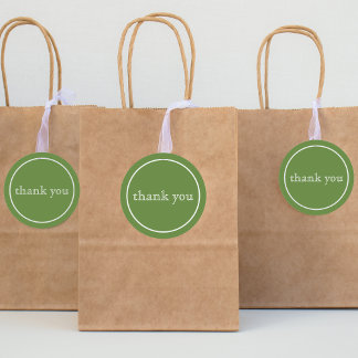 Vielen Dank an den Grünen Klassiker Rundaufkleber Runder Aufkleber