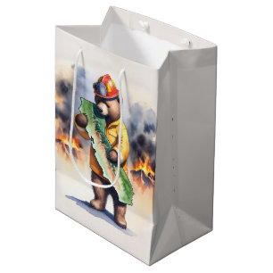 Vielen Dank an den kalifornischen Feuerwehrmann Mittlere Geschenktüte