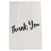 Vielen Dank an den kalifornischen Feuerwehrmann Mittlere Geschenktüte (Rückseite)