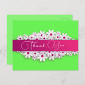 Vielen Dank an den neuen Kunden. Postkarte (Vorne/Hinten)