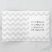 Vielen Dank an den Riesenbaseball-Coach Dankeskarte (Innenseite)