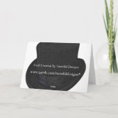 Vielen Dank an den Trauzeuge Template Card Dankeskarte (Rückseite)