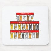 Vielen Dank an den wunderbaren Tierarzt Mousepad (Vorne)