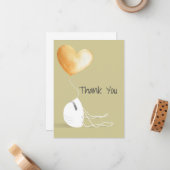 Vielen Dank an die Coronavirus Edition Mitteilungskarte (Vorderseite/Rückseite Beispiel)