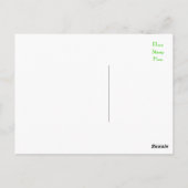 Vielen Dank an die deutsche Schäferpuppy-Dog-Postk Postkarte (Rückseite)