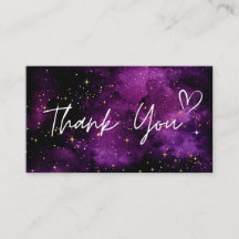 Vielen Dank an die Glitzern der Lila Night Sky Kos