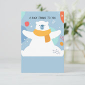 Vielen Dank an die Karte (Stehend Vorderseite)