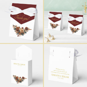 Vielen Dank an die Rustikale Floral Geschenkschachtel