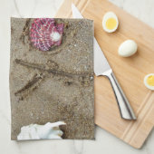 Vielen Dank an die Sandstrände Muscheln & Strand Handtuch (Viertel Falte)