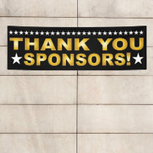 Vielen Dank an die Sponsoren Gold und Black