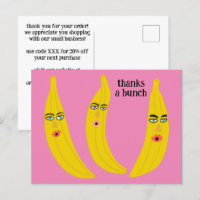 VIELEN DANK AN EINE BUNCH Funny Bananas ORGANE DAN